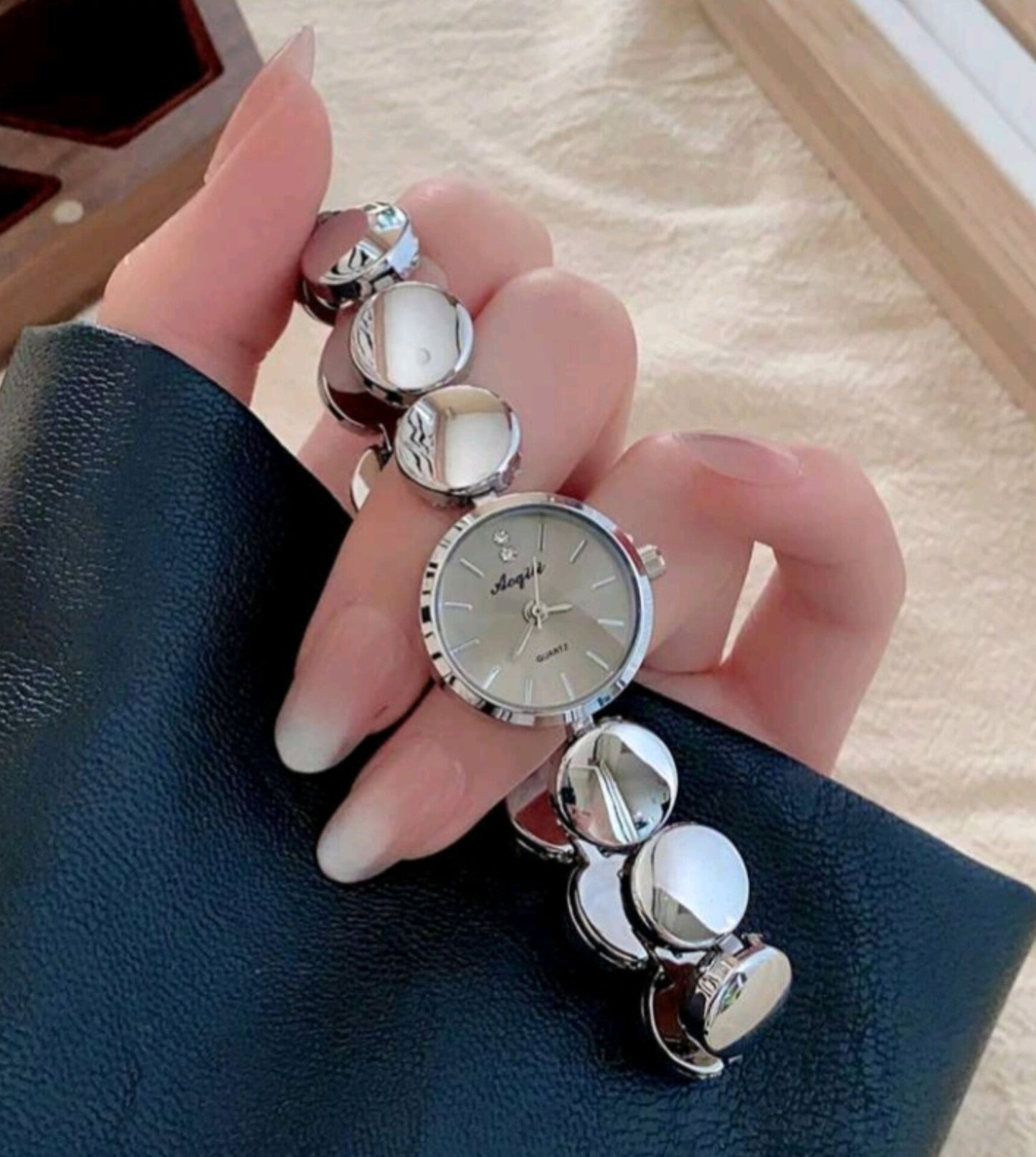 Silver Bracelet Watch