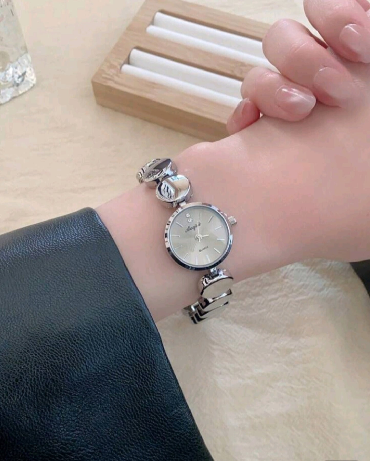 Silver Bracelet Watch
